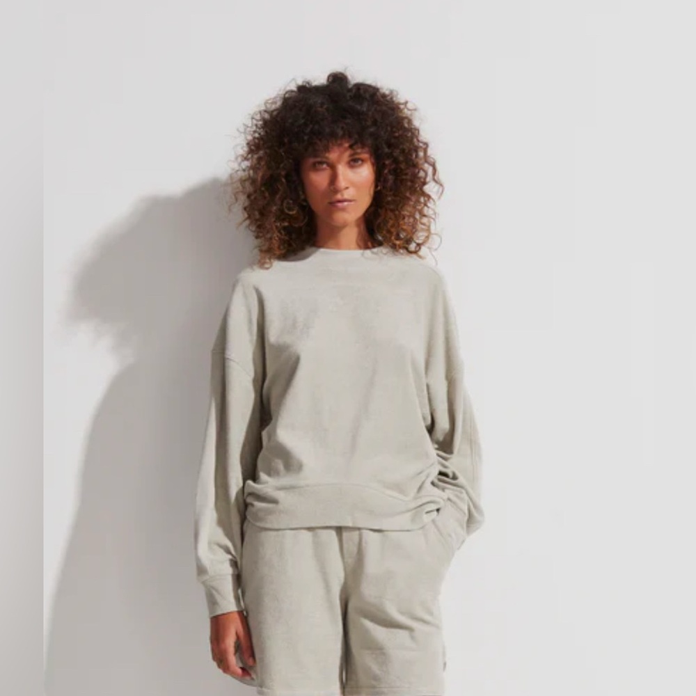 NWT VARLEY Lyle Top in Sage Grey - XS & S - Picture 3 of 9